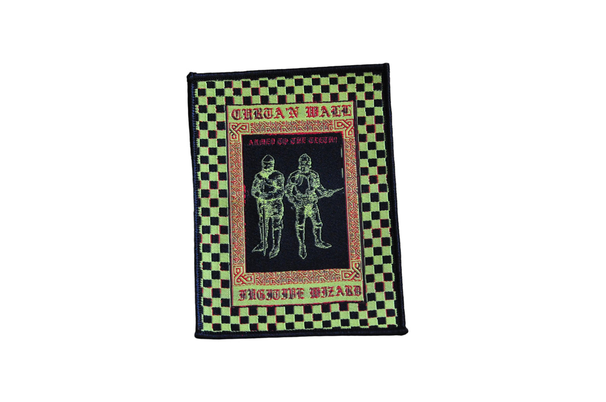 Curta'n Wall X Fugitive Wizard - "Armed to the Teeth" Woven Patch