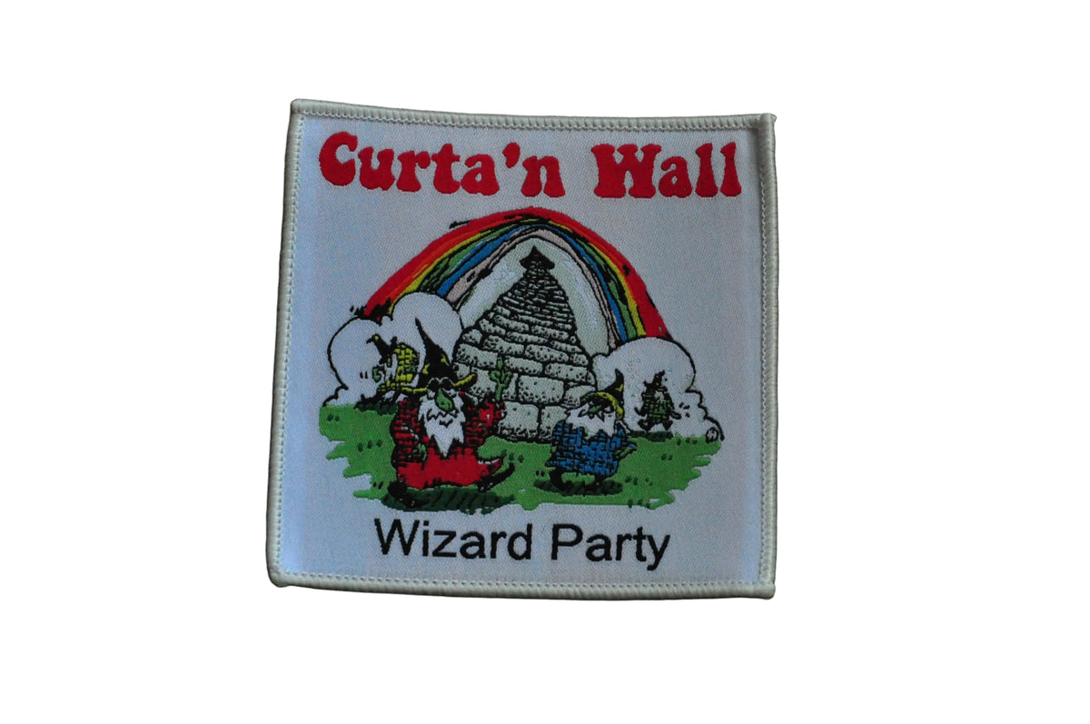 Curta'n Wall - "Wizard Party" Woven Patch