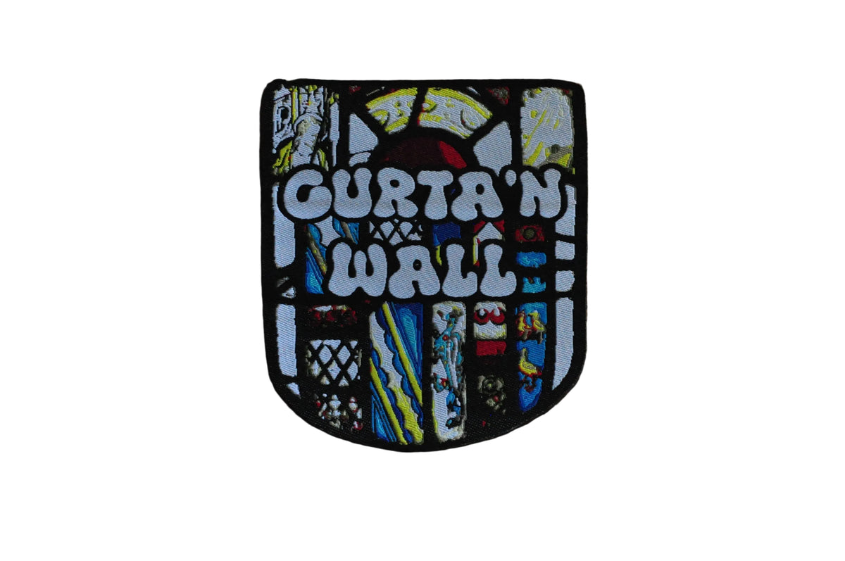 Curta'n Wall - "Castle Crusher! Crest" Woven Patch