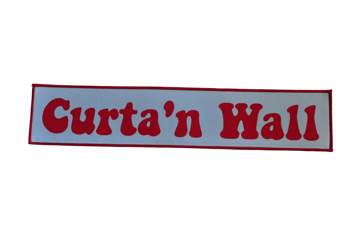 Curta'n Wall - "Logo" Woven Back Patch