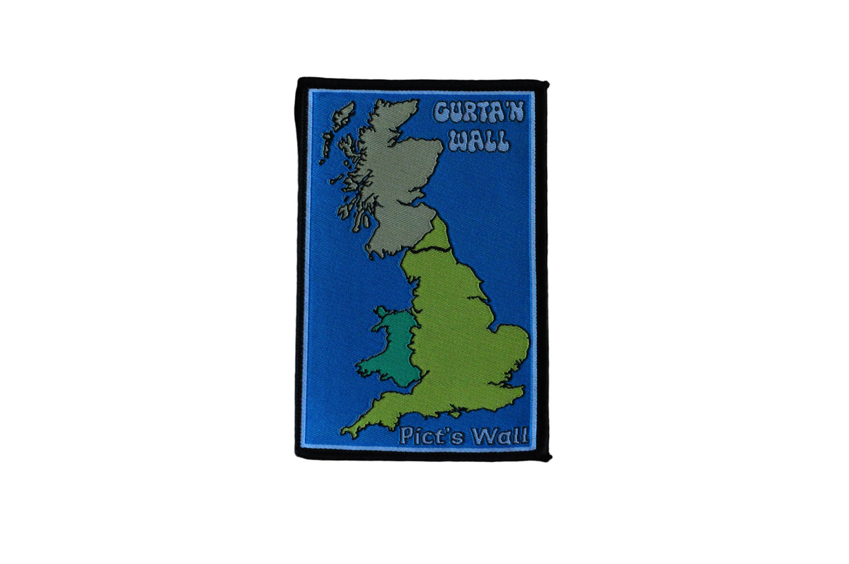 Curta'n Wall - "Pict's Wall" Woven Patch