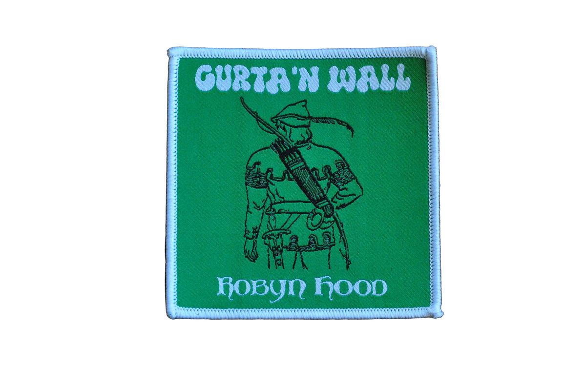 Curta'n Wall - "Robyn Hood" Woven Patch