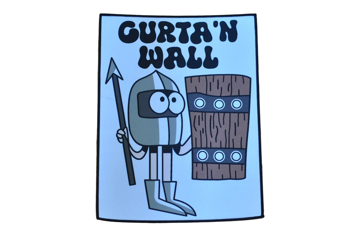 Curta'n Wall X Jose Madre Woven Back Patch
