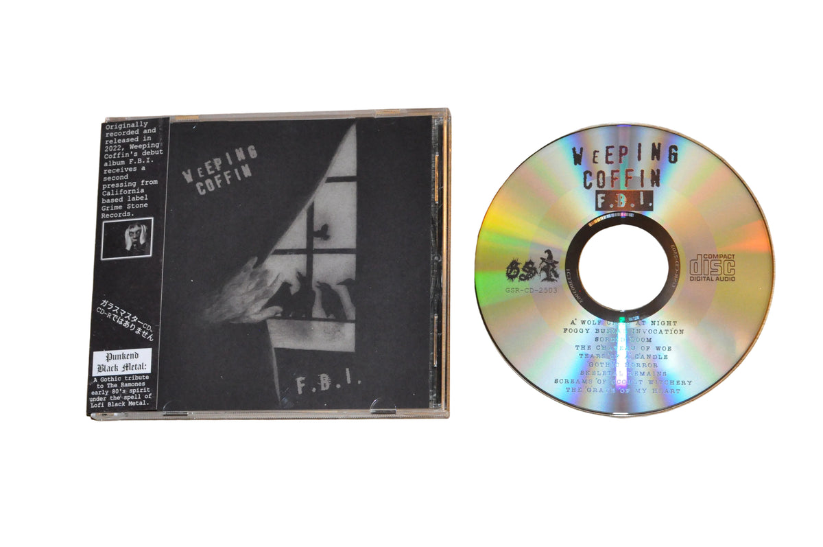 Weeping Coffin - "F.B.I." CD W/ OBI