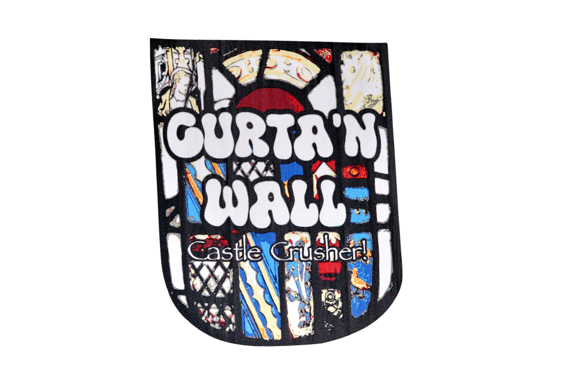 Curta'n Wall - Castle Crusher - crest back patch