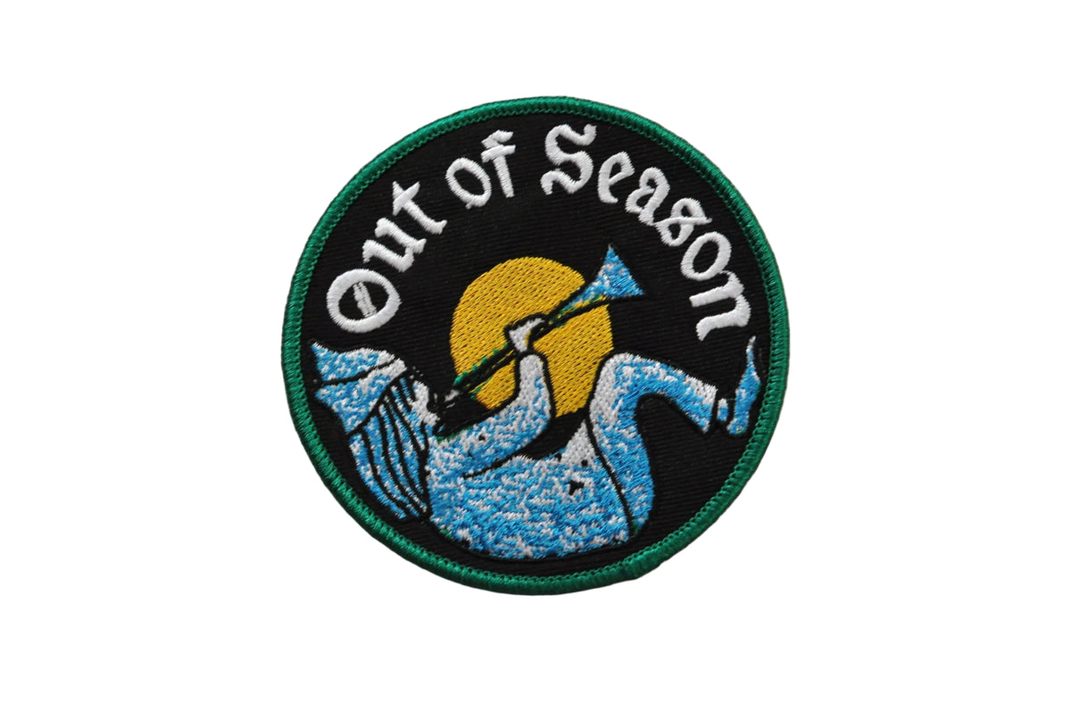 Out Of Season "Logo" Embroidered Patch